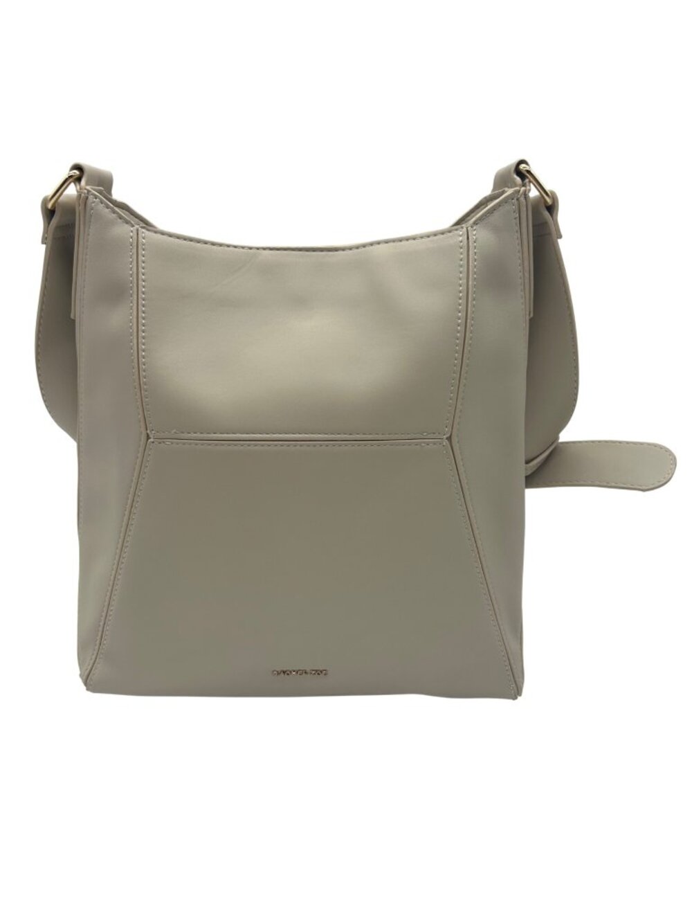 Rachel Zoe Cream Faux Leather Hobo Shoulder Bag